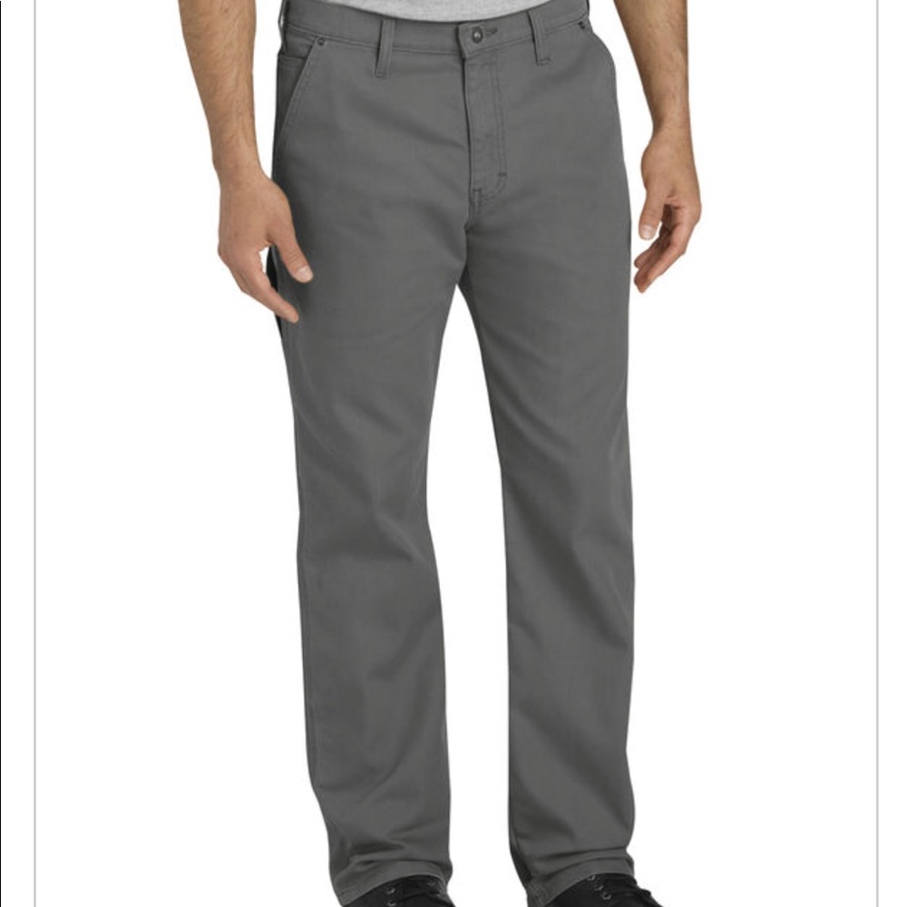 Regular Fit Straight Leg Duck Carpenter Pants